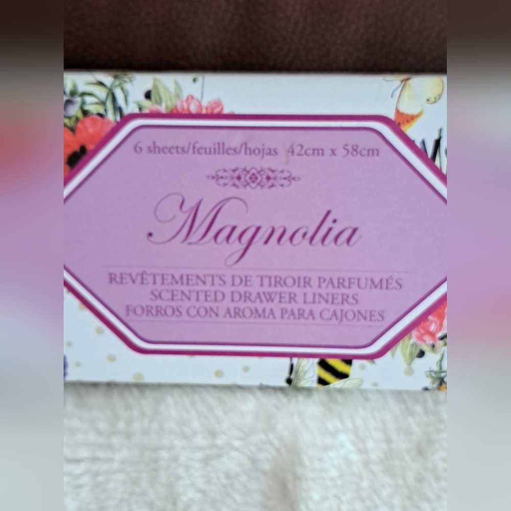 Magnolia Scented Drawer Liners - Soft Purple